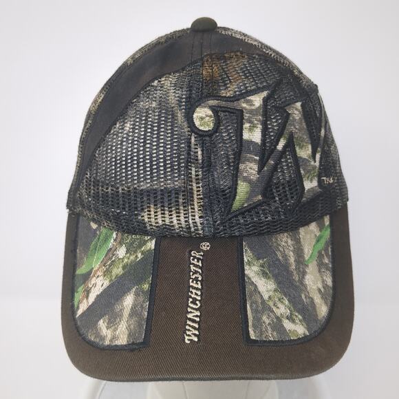 Winchester Snapback Trucker Cap Multicolor One Size Adjustable Mesh Back Camo - Picture 2 of 9